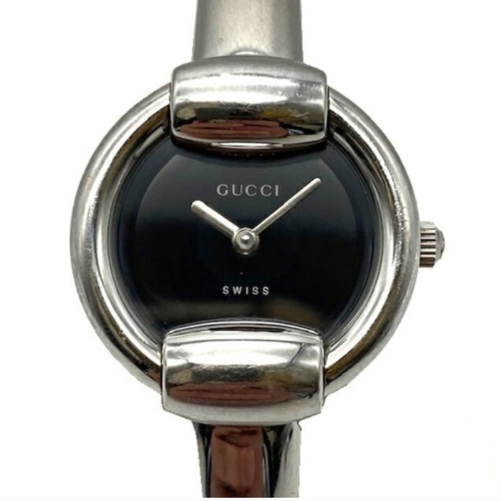 GUCCI bangle watch ladies 1400L SS